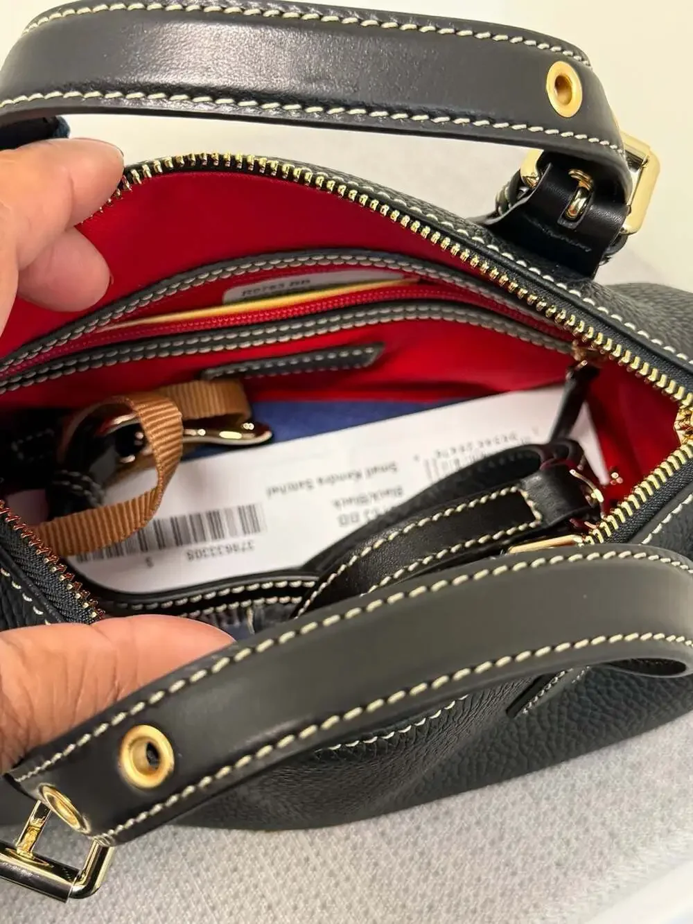 Dooney & Bourke Small Kendra Satchel Black Leather - Picture 6 of 9